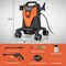 Ironmax 2400 PSI High Pressure Cleaner Machine Electric Pressure Washer with 4 Wheels Orange